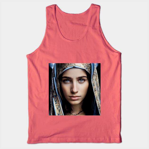 Virgin Mary Tank Top by bogfl